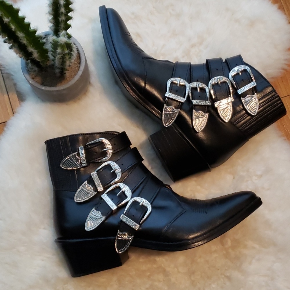 Toga Pulla Buckle Boot